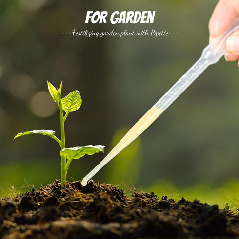 Teenitor 3ML Pipettes, Plastic Dropper Essential Oil Transfer Pipettes Disposable Liquid Eye Dropper for Lab Science Multi- Purpose Makeup Tool, 1...