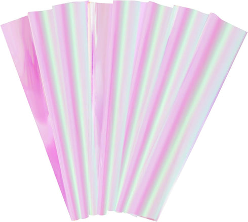 Bskifnn 20pcs Cellophane Wrap Paper Clear Rainbow Color for Birthday Mother's Day Valentine's Day Christmas Gift Candy Package Flower Wrapping 20....