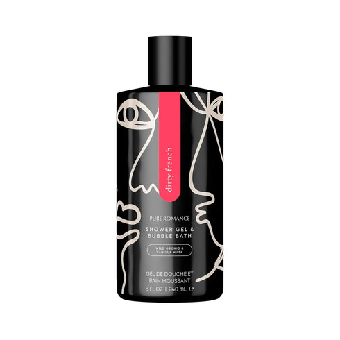 Pure Romance Shower Gel & Bubble Bath, Dirty French...