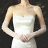 Pearl Women’s Wedding Gloves Long Tulle White Finger Lace 20s Opera Evening Party Sheer Gloves for Brides...
