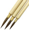 Hu Brush Scriptliner Brush for Traditional Chinese Elaborate-style Painting (Gongbi) and Outlining Inking the lines White Hare Hair LMS (Wesel hai...