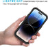 Lanhiem for iPhone 14 Pro Max Case, IP68 Waterproof Dustproof Case with Built-in Screen Protector, Rugged Full Body Shockproof Phone Cover for iPh...