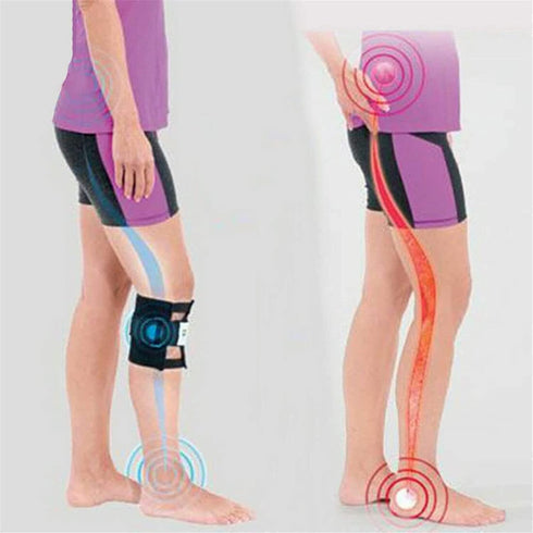 Pressure Point Brace Relieve Acupressure Leg Sciatica - Self Massage Tool, Body Trigger Point Massager, M_agnetic Therapy Knee Recovery Pad Brace ...