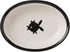 PetRageous 10070 Oval City Pets Stoneware Cat Bowl 6.25-Inch Wide and 1.5-Inch Tall Saucer with 1-Cup Capacity is Dishwasher and Microwave Safe fo...