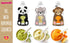 Squooshi Reusable Baby Food Pouches for Toddlers | BPA Free Plastic, Food Safe, Freezer Safe | Refillable for Applesauce Yogurt & Puree Squeeze Po...