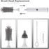 Electric Baby Bottle Brush Set, Multi-Purpose Cleaner Brushes,360°high-Speed Rotation Cleaning,1500mAh,Waterproof IPX65,Perfect Baby Bottle Brushe...