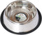 ICONIC PET 64 oz/ 8 Cup Stainless Steel Non Skid Pet Food/Water Bowl with Rubber Ring - Rust Free, Dog/Cat Feeding Bowl is Dishwasher Safe, Noise ...