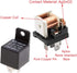 ESUPPORT Car Relay 12V 40A SPDT 5Pin Switch Socket Plug Wire Harness Automotive Pack of 5...