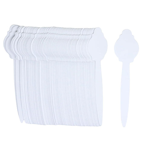 Honbay 100PCS Key Shaped Disposable Perfume Test Strips Fashion Style Essential Oils Paper Test Strips Smelling Test Paper White Testing Strips Ar...