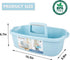 Large Cleaning Supplies Caddy Portable Shower Basket Supply Organizer with Handle Plastic Bucket Tool Storage for Bathroom, Bedroom, Kitchen, Coll...