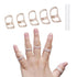 5 pcs Oval Finger Splint, Finger Splints for Trigger Finger,Mallet Fingers - Comfortable and Effective Pain Relief Finger splints For Thumb, Index...