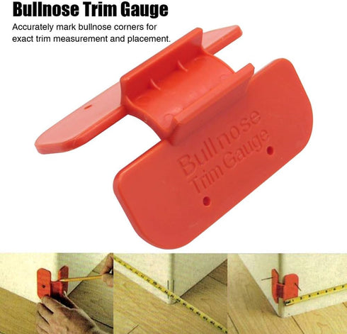Bullnose Corner Trim Gauge Woodworking Marking Tool...