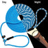 BTINESFUL 10FT / 15FT / 20FT Anti-Choke Slip Lead Dog Leash, Reflective 1/3” Rope Leash Long Training Lead for Small Medium Dogs blue...
