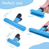 UNIYO 9Pack Large Chip Bag Clips - Assorted Sizes Food Bag Clips Plastic Heavy Seal Grip...