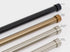 Ivilon Drapery Window Curtain Rod - End Cap Style Design 1 Inch Pole. 28 to 48 Inch Color Warm Gold...