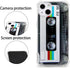 Case for iPhone 13 Matte Finish Heavy Duty Soft Back Cover with Reinforced Corners TPU Soft Bumper Retro Cassette Tape Case Compatible with iPhone...