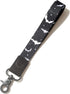 Halloween Gifts Bats Print key lanyard, wristlet strap for key, hand wrist lanyard keychain, short key lanyard...