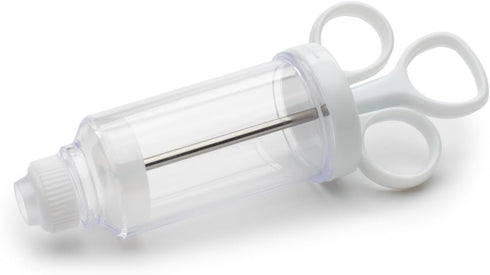 Fox Run Icing Syringe Decorating Set, Metallic, 7-Piece, 2.25 x 3 x 8 inches...