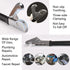 Mini Wrench 4 Inch Adjustable Plumbing Wrench Multi-Shape Adaptation Plumbing Grips Clamp Repair Hand Tool Black...