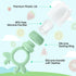 2 Sets Silicone Breastmilk Popsicle Molds with Baby Food Feeder, BPA Free Fruit Feeder Pacifier with Frozen Ice Tray for Baby Feeding Safely, Infa...