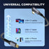 V 240W Right Angle USB 4 Cable for Thunderbolt 4 Cable 2.6 FT USB 4 Coaxial Cable with 40Gbps Data and 8K@30Hz/5K@60Hz,Compatible with Thunderbolt...