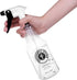 Plastic Spray Bottle (24oz 3 Pack) for Cleaning Solutions, Car Detailing Care, Planting, Pet, Clear Finish, Heavy Duty Empty Spraying Bottles Mist...