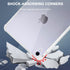 Clear Case for iPad Mini 7 A17 Pro/Mini 6 with Pencil Holder, Supports 2nd Gen Apple Pencil Charging, Ultra Slim, Lightweight, Soft TPU Back Cover...