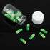 WLLHYF 4Pcs Clear Pill Bottle, 50ml Empty Clear Plastic Pill Bottles Medicine Bottle Empty Reagent Bottle Chemical Containers with Caps for Liquid...