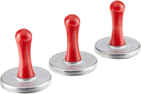 Nordic Ware 01236 Yuletide Cast Cookie Stamps, 3-inch rounds, Silver...