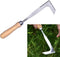 Stainless Steel 13" Crack Weeder, Crevice Weeding Sickle Manual Weeder Lawn Yard Garden Sidewalk Tool...