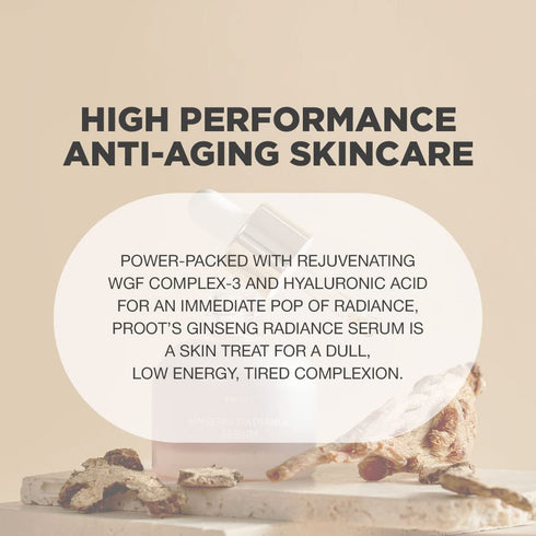Ginseng Radiance Serum | Ginseng Serum with 52.5% Korean Ginseng Extract | Korean Ginseng Serum Formulated with Ginseng Extract, Hyaluronic Acid &...
