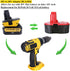 Lasica 2Pack DCA1820 18V to 20V Adapter Compatible with DEWALT 18V XRP Tools - Compatible with Dewalt 20V Max Battery DCB201 DCB203 DCB204 DCB206 ...
