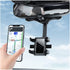 Car Mearview Mirror Bracket,360°Rotatable and Retractable Car Phone Holder,for iPhone and All Smartphones...