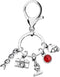 Forensic Scientist Gift Crime Scene Investigator Bracelet CSI Gift Investigation Analysts Keychain Specialist Gift (ForensicsRing)...