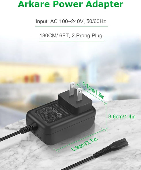Charger for Bissell 3061 3190 3190A 31902 3191 3191C,for Bissell 3061 Featherweight Cordless Stick Vacuum Powerlifter Ion Pet 3191, ReadyClean Cor...