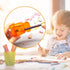 Manual 4PCS Colorful Compact Dual Holes Pencil Sharpeners with Lid for Kids & Adults, Portable for School Office...