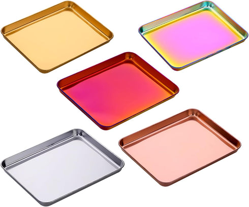 Meisha Baking Tray, Stainless Steel Baking Cookie Sheet, Rimmed Pan Baking, Non Toxic & Healthy, Mirror Finish & Rust Free, Easy Clean & Dishwashe...