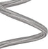 Eastman 20 inch Steel-Flex Faucet Connector, 1/2 Inch FIP x 1/2 Inch Compression, Compression Braided Stainless Steel Faucet Supply Line, 48027...