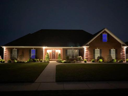Dusk to Dawn PAR38 LED Flood Light Bulbs with Auto On/Off Light Sensor for Porch Security or Landscape Lighting, 20W = 100W, IP65 Waterproof, Warm...