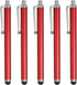 MECCANIXITY 5pcs Stylus Pens for Touch Screens Universal Capacitive High Sensitivity for Phone Tablet All Capacitive Touch Screen Device, Red......