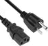 3 Prong Power Cord Replacement for Vizio TV, Vizio VX32L VW32L VX37L VW26L VA6 VMM26 LCD TV Power Cable...