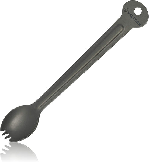 Valtcan Titanium Long Handle Spork Matte Finish...