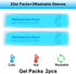 Reusable Perineal Cooling Pad for Postpartum & Hemorrhoid Pain Relief,Hot and Cold Pads for Postpartum Essentials, Hot & Cold Packs for Women Afte...