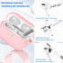 AirPods Pro Case Cover, Military Grade Anti-Fall Soft Silicone Shock-Absorbing Protective AirPods Pro 2nd/1st Generation Case with Keychain and Cl...