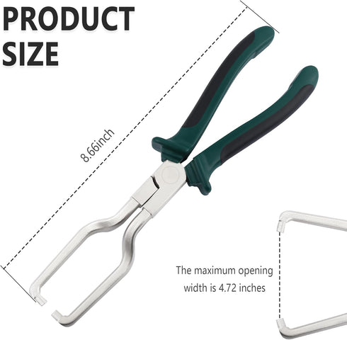 Car Fuel Line Pliers,Electrical Disconnect Pliers Remove Fuel Line Connections,Universal Electrical Connector Disconnect Tool Automotive Tools for...