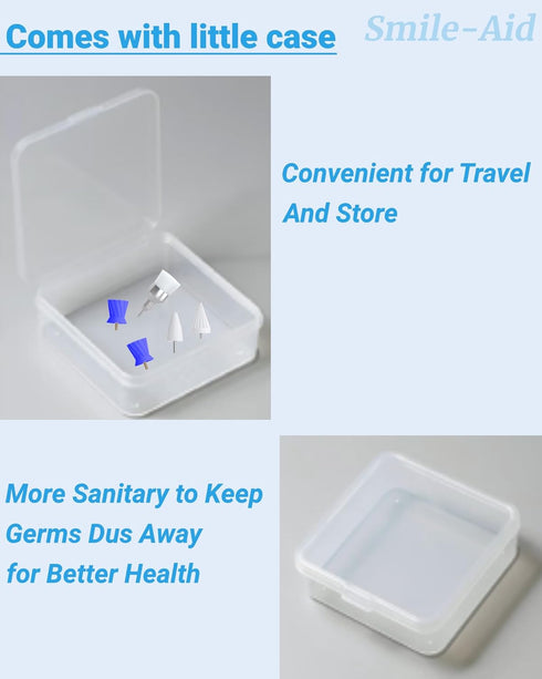 Tooth Polisher Replaceable Heads, 5 Original Replacement Heads for Smile-Aid Tooth Polisher, Compatible Many Models Tooth Polisher...
