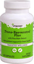 Vitacost Trans-Resveratrol Plus -- 60 Vegetarian Capsules...