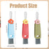 3pcs 3-in-1 Cup Lid Brush, Multifunctional 3-in-1 Bottle Lid Gap Brush Bottle Crevice Brush for Home Kitchen Tools (Mixed Colors)...