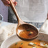 2 Pcs Wooden Spoon Ladle for Cooking Spoons Best Non Toxic Kitchen Tools -14 inch Long Kitchen Cooking Utensil & 11 inch Best Wood Spoons Large De...