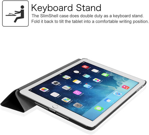 Fintie SlimShell Case for iPad 6th / 5th Generation (2018 2017 Model, 9.7 Inch), iPad Air 2 / Air 1 (9.7 Inch) - Lightweight Stand Smart Protectiv...